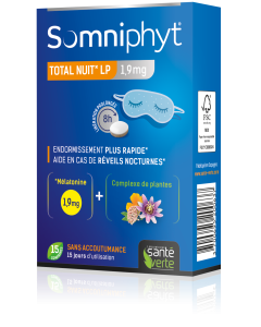 SOMNIPHYT TOTAL NUIT LP 1,9 mg CPS 15u
