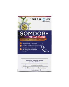 Somdor+ melatonine 15 comprimés