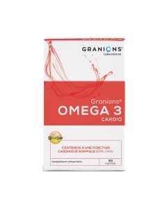 Omega 3 cardio granions 30 capsules