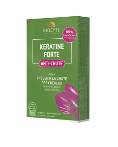 BIOCYTE KERATINE FORTE ANTI-CHUTE 40 GELULES