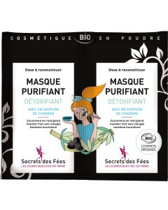 SECRETS DE FEES Masque BIO Purifiant Détoxyfiant