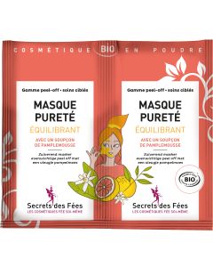 SECRETS DE FEES Masque BIO Peel-off Pureté équilibrant