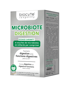 BIOCYTE MICROBIOTE DIGESTION 20 COMPRIMES