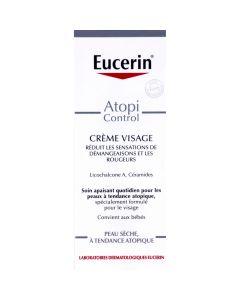Eucerin AtopiControl Crème visage calmante 50ml