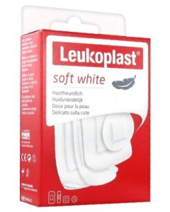 LEUKOPLAST SOFT WHITE PANSEMENT ASSORTIS 30