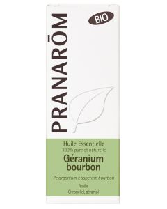 Géranium rosat cv bourbon  - feuille BIO*  - 10 ml