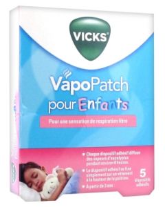 VICKS VAPOPATCH ENFANT PR VETEMENT 5