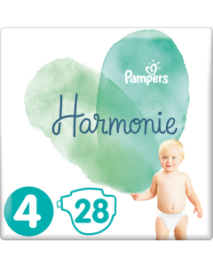 PAMPERS HARMONIE 4 CHANGE COMPLET 9/14KG 28