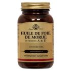SOLGAR HUILE FOIE MORUE NORVEGE CAPSULE MOLLE 250