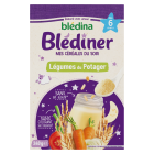 BLEDINA BLEDINER CEREALES Légumes du Potager 240G dès 6 mois