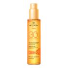 Nuxe Sun Huile Bronzante Visage et Corps Haute Protection SPF30 150ml