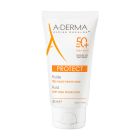 A-Derma - Protect - Fluide solaire visage très haute protection SPF50+ 40 ml