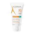 A-DERMA Fluide solaire visage matifiant SPF50+ PROTECT AC 40 ml