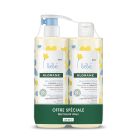 Klorane - Bébé - Gel lavant doux au Calendula apaisant Corps et cheveux - Peau normale - Offre spéciale duo 2X500ml