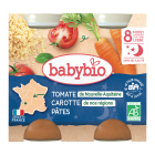 Compotée de Carotte des Landes Tomate de Nouvelle-Aquitaine Pâtes Bio
