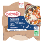 Aubergine de Provence façon Parmigiana Pâtes Origan Bio