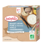 Brassé Chèvre Poire de Provence Vanille Bio