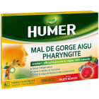 Humer - Pharyngite Fruits Rouges - 20 Pastilles