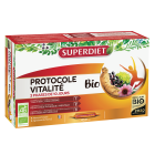 PROTOCOLE VITALITE - 30 AMPOULES DE 15 ML