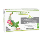 HERBESAN HARPAGOPHYTUM ARTICULATIONS BIO Harpagophytum, Prêle, Cassis, Frêne - 20 ampoules de 15ml