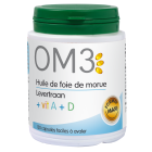 OM3 Huile de Foie de Morue VIT A + D   - 120 capsules