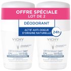 LOT*2 Déodorant 24H actif anti-odeur d&#039;origine naturelle toucher sec - Roll-on