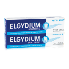 Pierre Fabre Oral Care - Elgydium - Dentifrice Anti-plaque - Offre spéciale duo 2X75ml