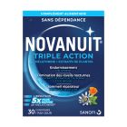 NOVANUIT TRIPLE ACTION - Complément Alimentaire - Sommeil - 30 comprimés