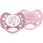 DODIE SUCETTES ANATOMIQUES +6M DUO JOUR FILLE MAT A18