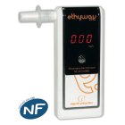 ETHYWAY V2 - Unique éthylotest électronique normé NF EN 16280 et marqué NF AFNOR