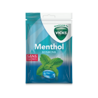 VICKS Bonbons Menthol sans sucre - 72g