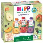 SMOOTHIES GOURDES MULTIPACK 3 VARIETES BIO 8X120ML DES 12 MOIS