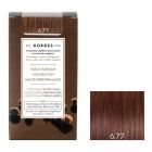 Coloration permanente huile d&#039;argan, blond foncé marron intense 6.77