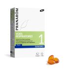 Pranarom - Oléocaps 1 - Voies Respiratoires - Aux Huiles Essentielles Ciblées - Origan Vulgaire Et Citron - 100% Naturelle Et Bio - HECT - 30 Capsules Prédosées