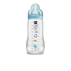 Biberon Easy Active Décoré 330 ml Garçon - Tétine débit X