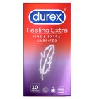 DUREX FEELING EXTRA PRESERVATIF 10