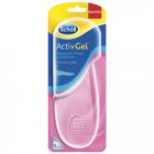 SCHOLL ACTIVGEL SEMELLE CHAUSSURE PLATE BALLERI X2