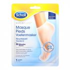 SCHOLL MASQUE CHAUSSETTE PIEDS HUILE MACADMIA X2