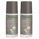 MELVITA HOMME DEODORANT 24H ROLL ON BIO 50ML X2