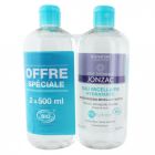 JONZAC BIO REHYDRATE EAU MICELLAIRE VIS 500ML X2
