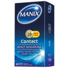 MANIX CONTACT SENSATION INTACTE PRESERVATIF 28