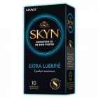 MANIX SKYN EXTRA LUBRIFIE PRESERVATIF 10