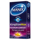 MANIX KING SIZE MAX PRESERVATIF 14