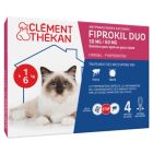 CLEMENT THEKAN FIPROKIL DUO SPOT ON CHAT -4KG X4