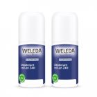 WELEDA HOMME DEODORANT 24H ROLL ON 50ML X2