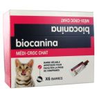 BIOCANINA MEDI CROC CHAT BARRE APPETENTE 10G  X6