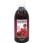 DRAINEUR GRENADE FRUITS ROUGES