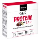 STC NUTRITION PROTEIN BAR BARRE VANILLE 45G X5