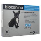 BIOCANINA FIPRODOG 134MG SPOT ON CHIEN MOYEN X3