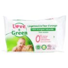 LOVE GREEN LINGETTE FLEUR ORANGER X64